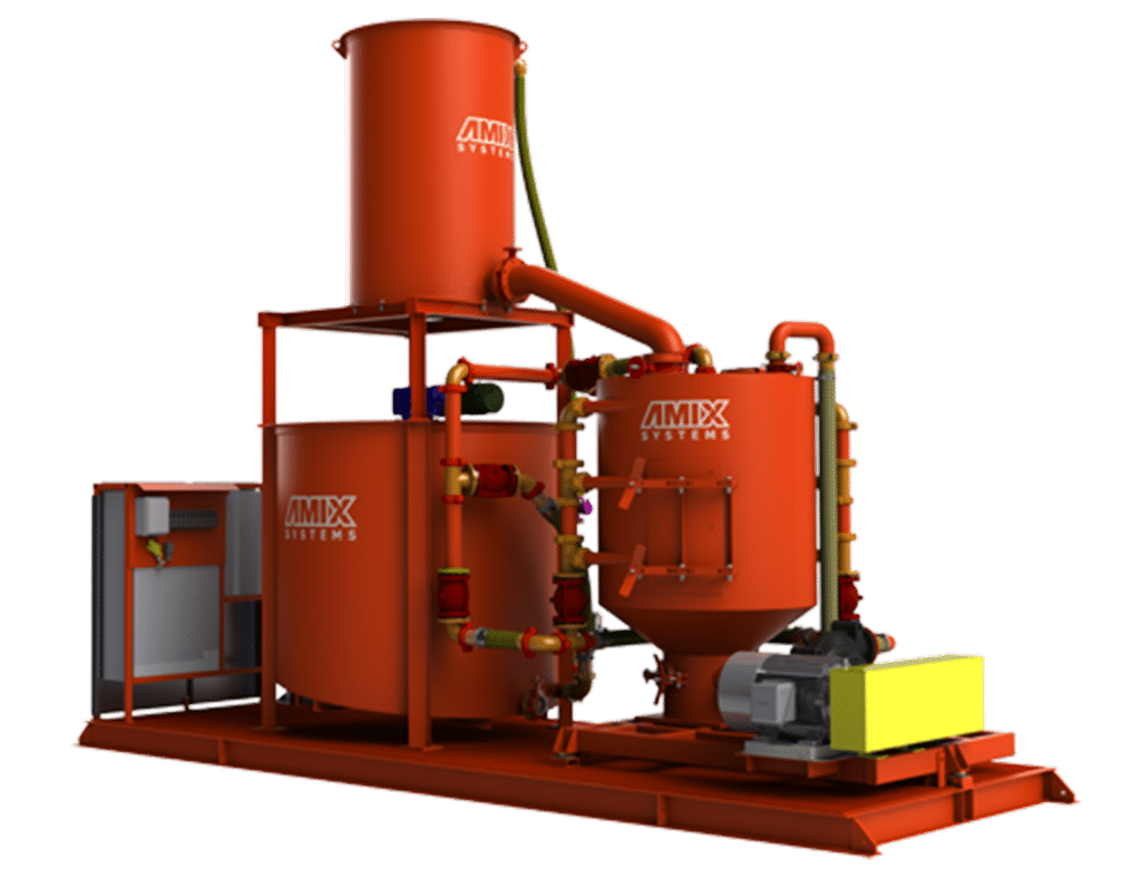 AGP-CYCLONE grout mixing and pumping systems