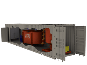 modular grout mixing plant
