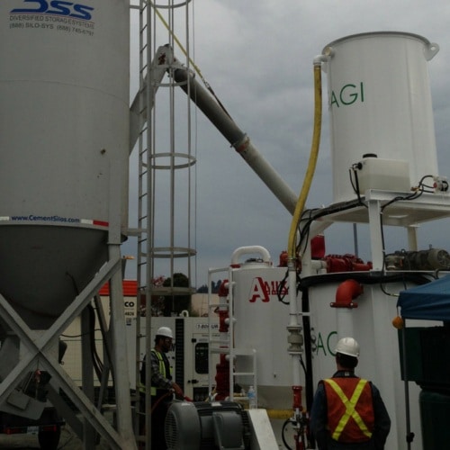 grout mixing plant