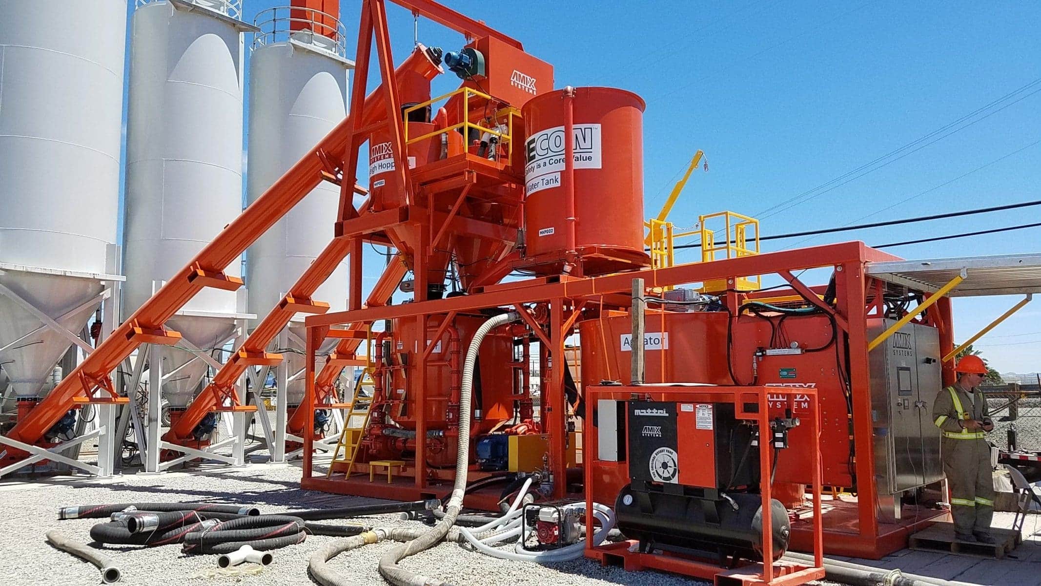 Deep soil Mixing Colloidal Grout Plant