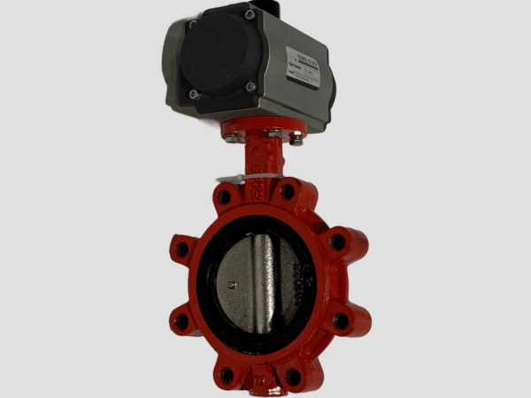 Lugged Butterfly Valve - Pneumatic Actuator