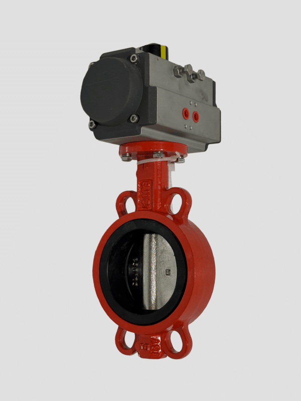 Wafer Butterfly Valve - Pneumatic Actuator